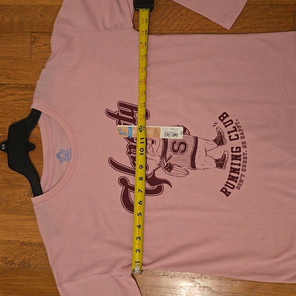 THEREABOUTS BRAND GIRLS PLUS SIZE PINK LONG SLEEVE TEE SHIRT SIZE 2XL 20.5 - Picture 10 of 16